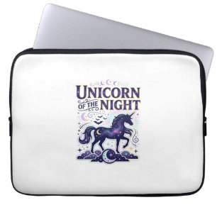 Capa Para Notebook Unicórnio da Noite Design Gráfico Zazzle Design_