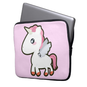 Capa Para Notebook Unicórnio de Kawaii