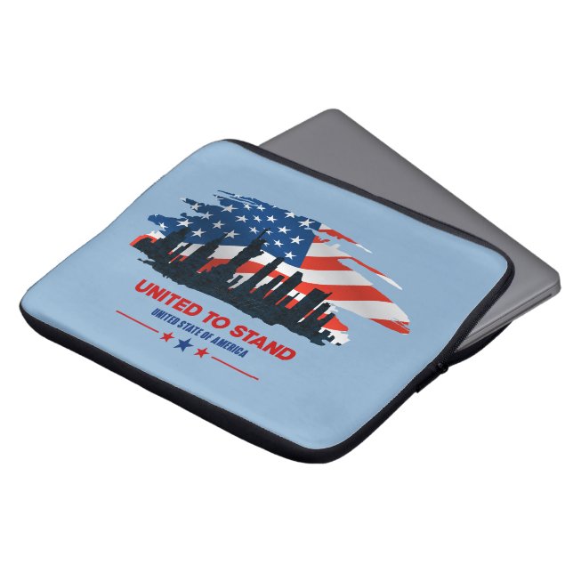 Capa Para Notebook Unida para Stand | Bolsa de laptop 13" (Frente Topo)