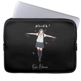 Capa Para Notebook Uniforme de anime estético Personalizável