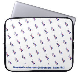 Capa Para Notebook UNION JACK UK EXCELENTE BRITAIN laptop Nação Abe
