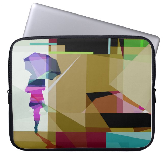 Capa Para Notebook Urban rain - laptop case (Frente)