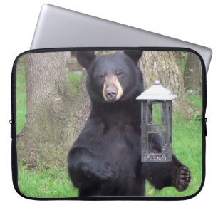 Capa Para Notebook Urso Negro