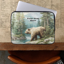 Capa Para Notebook Urso Pardo