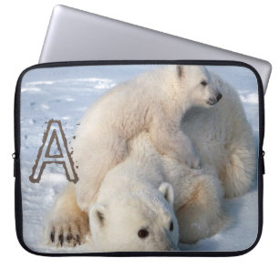 Capa Para Notebook Urso Polar bolsa de laptop