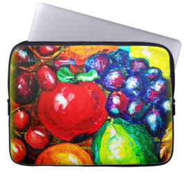 Capa Para Notebook Uvas, Limão, Laranja, Frutas De Maçã. Comprar Agor