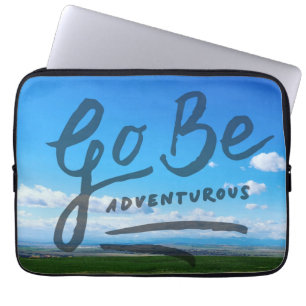 Capa Para Notebook Vá seja aventuroso