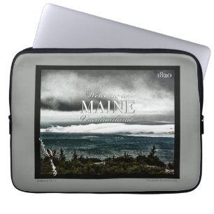 Capa Para Notebook Vacationland, Maine