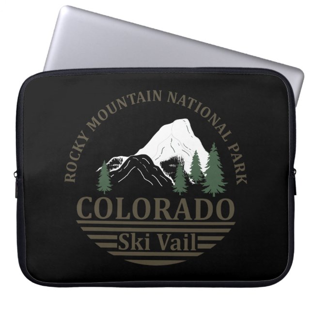 Capa Para Notebook Vail Colorado ski Resort (Frente)