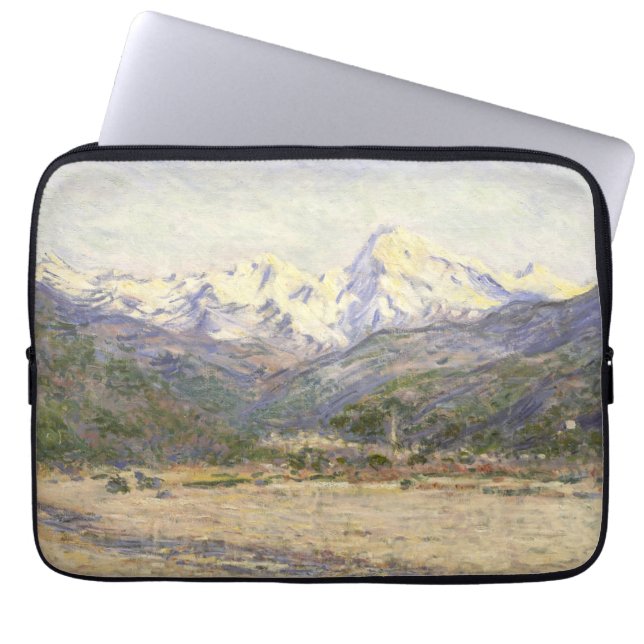 Capa Para Notebook Vale da Nervia Claude Monet (Frente)