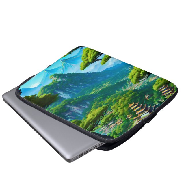 Capa Para Notebook Vale do Palácio Chinês (Frente Inferior)