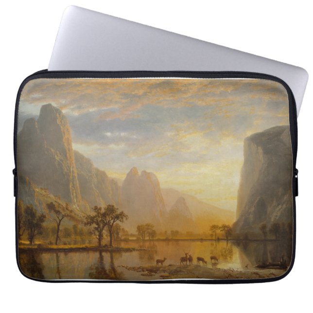 Capa Para Notebook Vale do Yosemite (1864) - Albert Bierstadt (Frente)