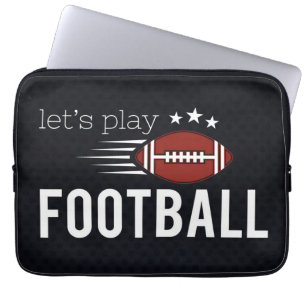 Capa Para Notebook Vamos Jogar Bolsa de laptop de futebol