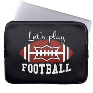 Capa Para Notebook Vamos Jogar Bolsa de laptop de futebol