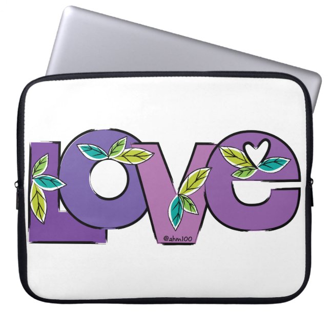 Capa Para Notebook Vamos Planta Amor no Mundo (Frente)