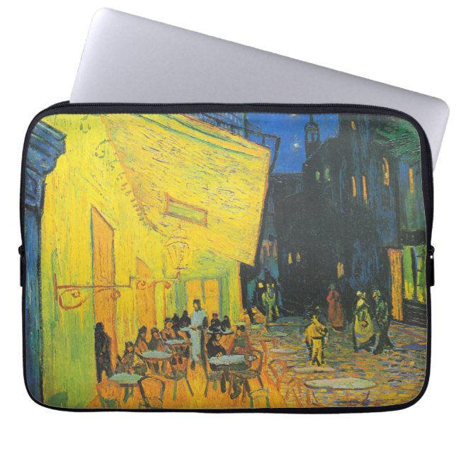 Capa Para Notebook Van Gogh Cafe Terrace Street Scene (Frente)
