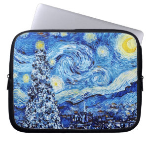 Capa Para Notebook Van Gogh - Noite Estrelada - Natal