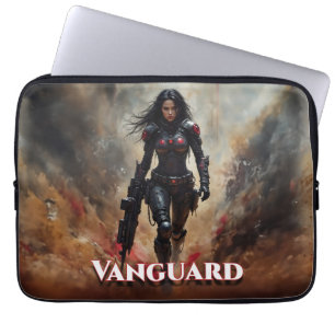 Capa Para Notebook Vanguard – Guerreira Futurista Feminina