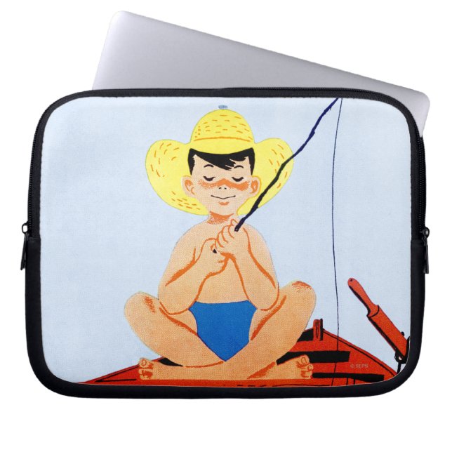 Capa Para Notebook Vão os peixes (Frente)