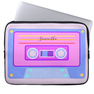 Capa Para Notebook Vaporwave Aestética Light Purple 90s Mixtape