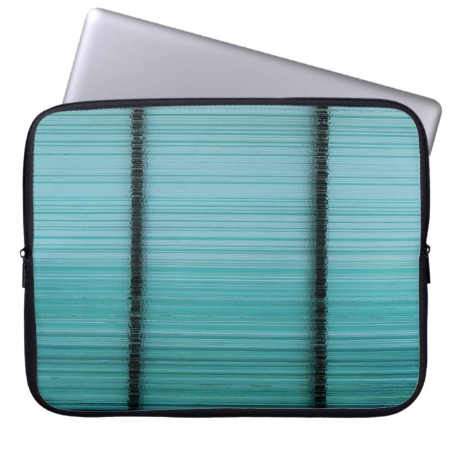 Capa Para Notebook Vara de metal branco e preto (Frente)