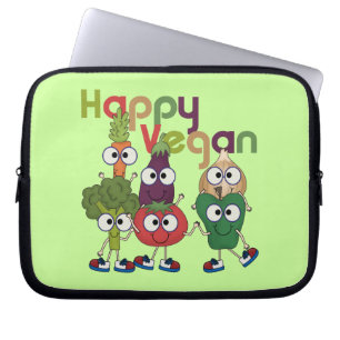 Capa Para Notebook Vegan feliz