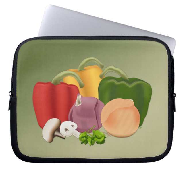 Capa Para Notebook Veggies (Frente)
