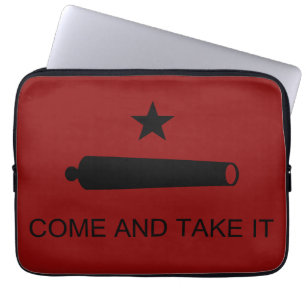 Capa Para Notebook Venha & Leve! Bandeira de batalha do estado do Tex