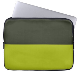 Capa Para Notebook Verde ácido - preto esverdeado