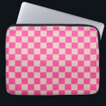 Capa Para Notebook Verifique a placa de verificação de padrão do cor-<br><div class="desc">Padrão verificado - Cor-de-rosa-coral e prancheta de verificação de salmão.</div>