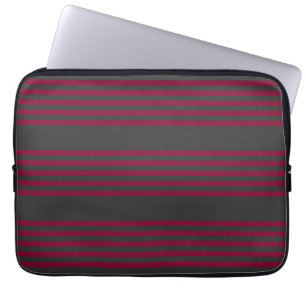 Capa Para Notebook Vermelho borgonha e carvão cinco estilos