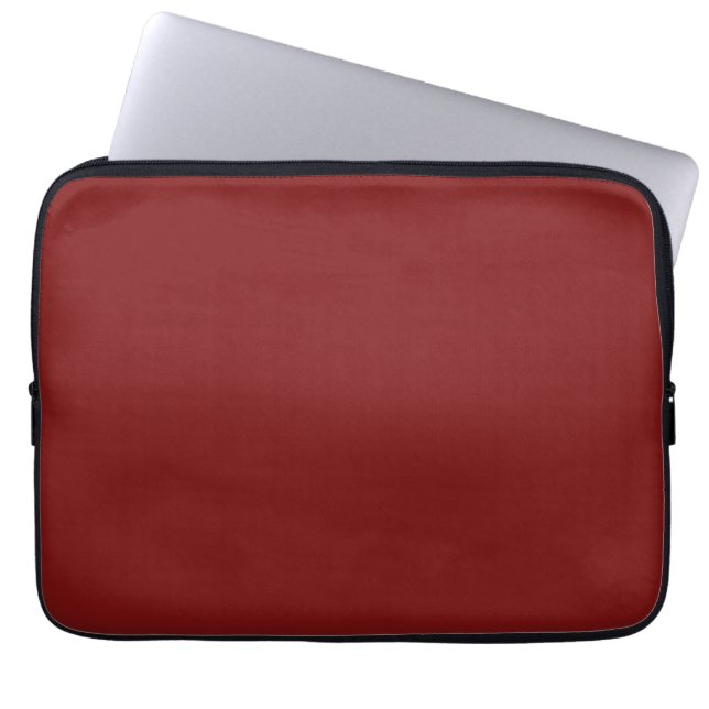 Capa Para Notebook Vermelho Luar (Frente)