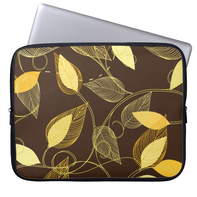 Capa Para Notebook Versátil Sem Costura: Abstrato Pattern Design. (Frente)