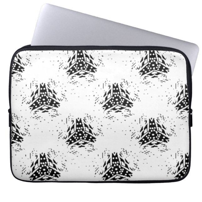 Capa Para Notebook Vertical, Carvão, Eletrônicos Duna (Frente)