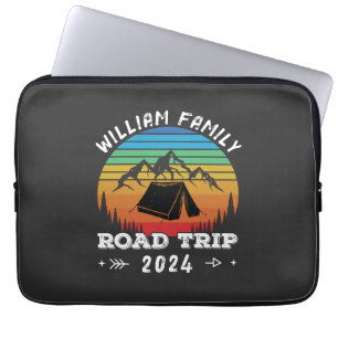 Capa Para Notebook Viagem de Aventura de Campanha Familiar Personaliz