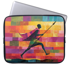 Capa Para Notebook Viagem do Guerreiro Maasai