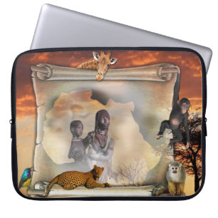 Capa Para Notebook Viagens africanos