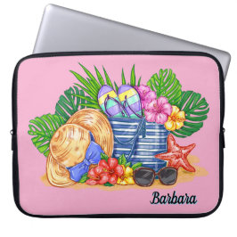 Capa Para Notebook Vibrações de Praia 