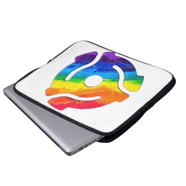 Capa Para Notebook Vibran do adaptador de gravação plástico de 45 RPM (Frente Inferior)