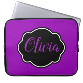 Capa Para Notebook Vibrante, Bold Fuchsia Roxo Personalizado
