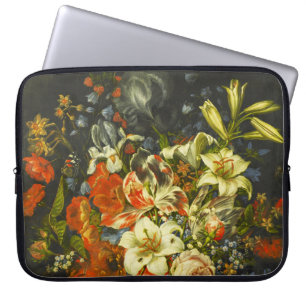 Capa Para Notebook Vida Estática com Flores e Frutas