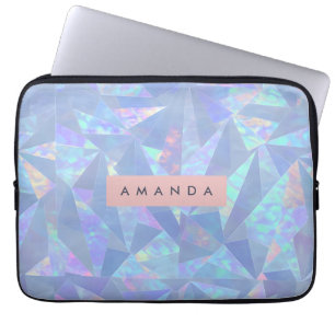 Capa Para Notebook Vidro Iridescente Holográfico Personalizado