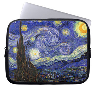 Capa Para Notebook Vincent Van Gogh - A Bela Arte da Noite Estrelada