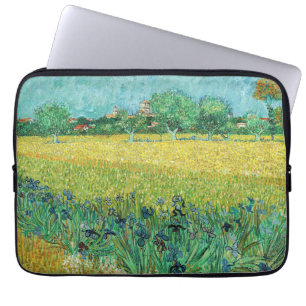 Capa Para Notebook Vincent van Gogh - Campo com Íris perto de Arles