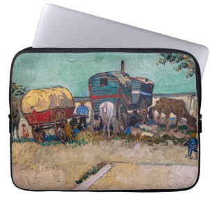 Capa Para Notebook Vincent Van Gogh - Caravanas, Campo de Ciganos per