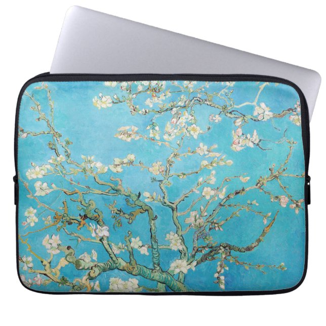 Capa Para Notebook Vincent van Gogh - Flor de Amendoeira (Frente)