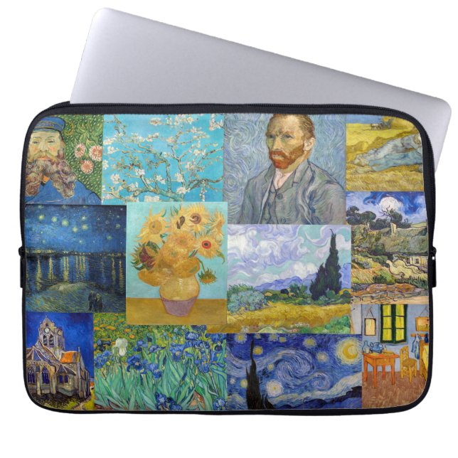Capa Para Notebook Vincent Van Gogh - Obras-primas (Frente)