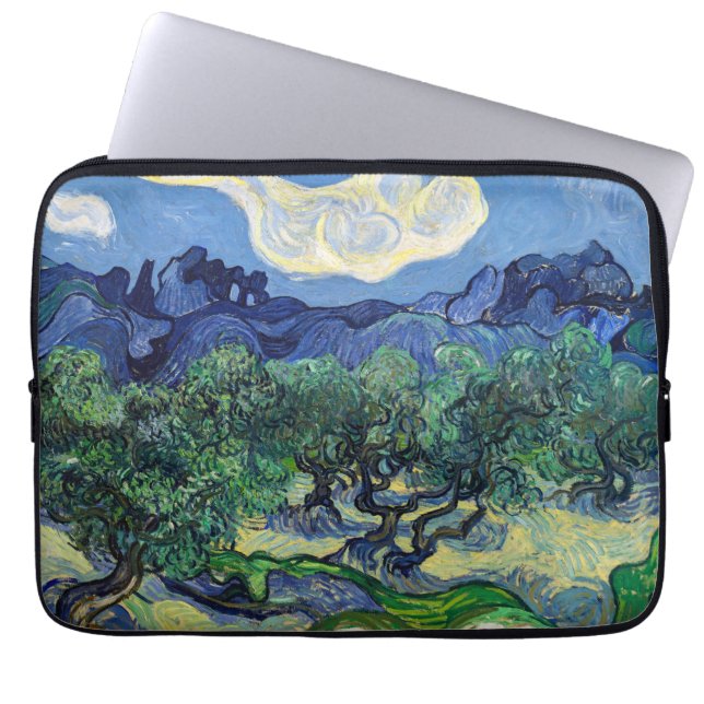Capa Para Notebook Vincent van Gogh - Oliveiras com os Alpilles (Frente)