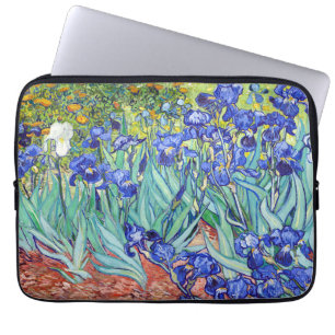 Capa Para Notebook Vincent Van Gogh pintando Íris