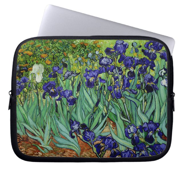Capa Para Notebook vincent van gogh púrpura irises (Frente)